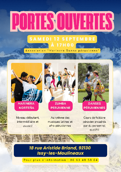 Affiche de l'association